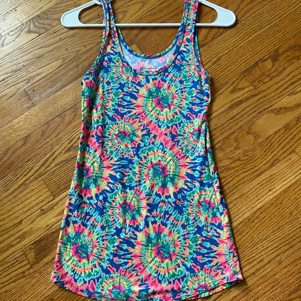 Tie dye tank top